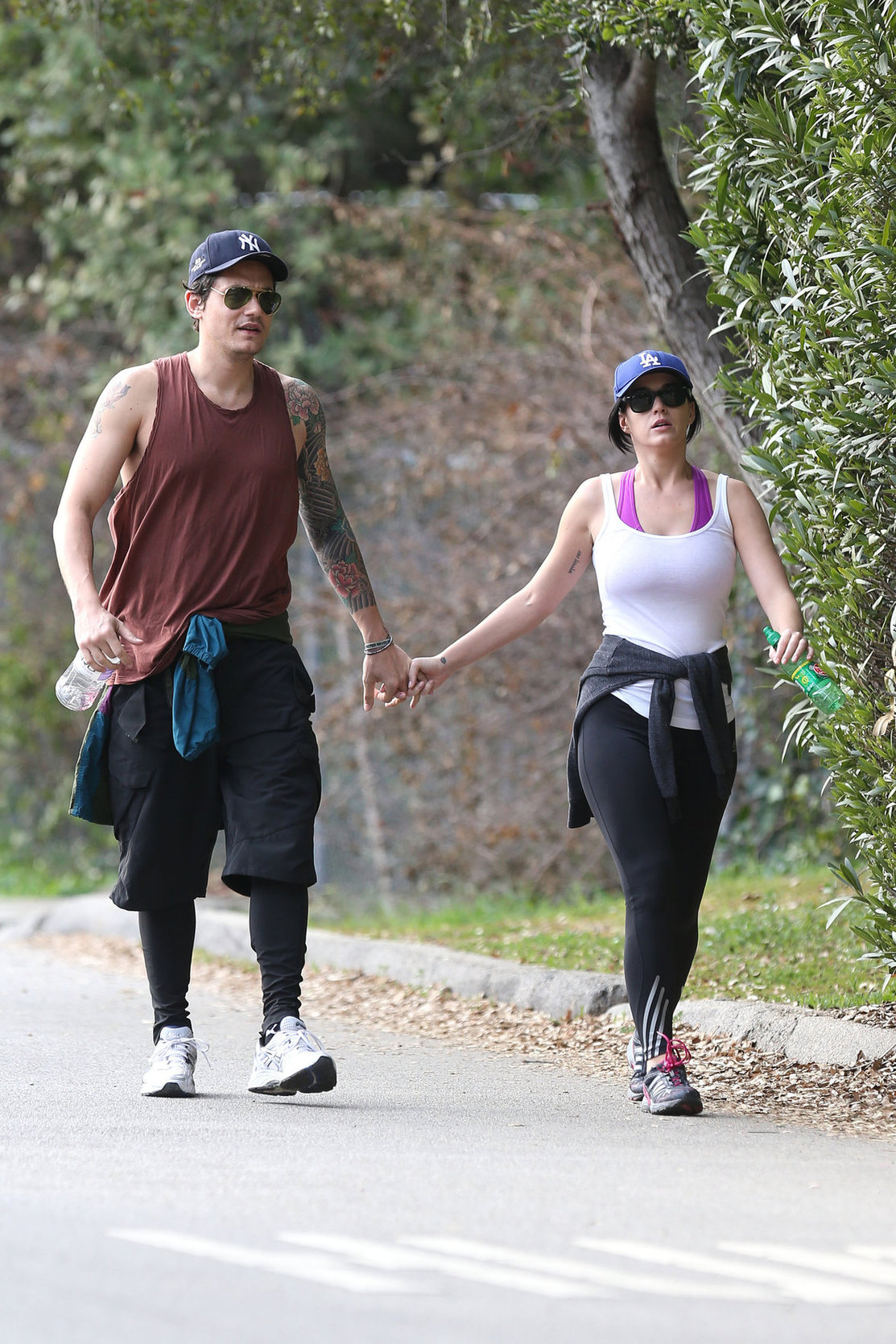 Katy Perry hiking in LA on January 31, 2013