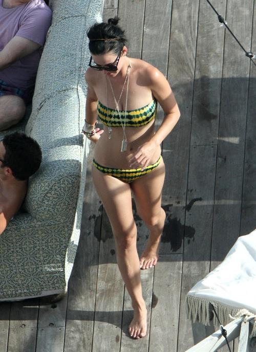 Katy Perry - In a bikini at a hotel pool in Miami July 27, 2012