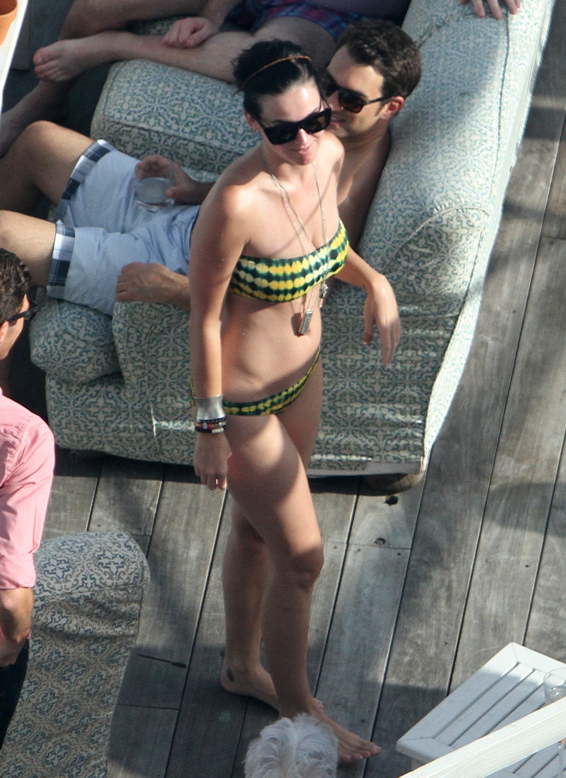 Katy Perry - In a bikini at a hotel pool in Miami July 27, 2012