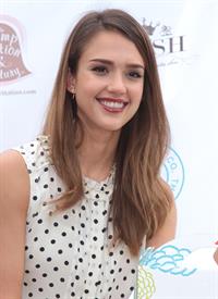 Jessica Alba at the Plush Event Premier Luxury Baby and Toddler show in Los Angeles 2012
