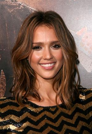 Jessica Alba at the Machete premiere in Los Angeles on Aug 25, 2010 