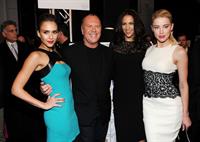 Jessica Alba Michael Kors Fall 2012 fashion show in New York on February 15, 2012 