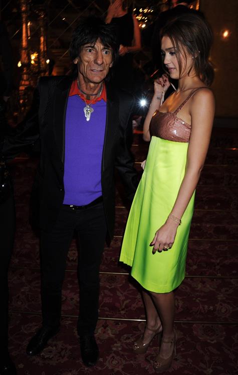 Jessica Alba Miu Miu store launch dinner at Lancaster House on December 3, 2010 in London 