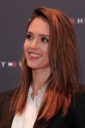 Jessica Alba at Tommy Hilfiger flagship store opening Japan April 16, 2012