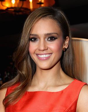 Jessica Alba Cocktails and Conversation at Soho house on February 21, 2012