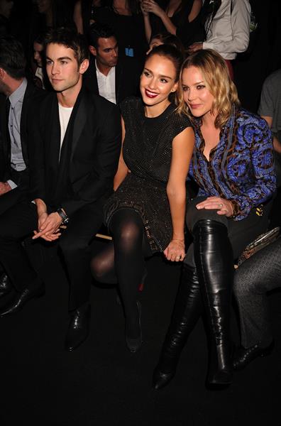 Jessica Alba Versace for H&M Fashion Event at the H&M on November 8 2011 