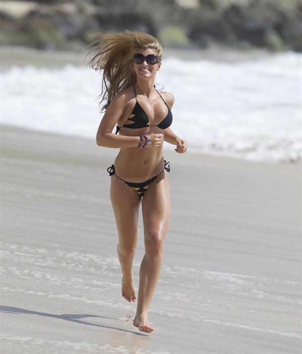 Amy Willerton in a bikini