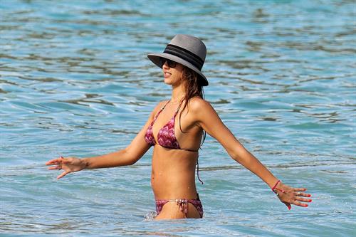 Jessica Alba bikini candids in St. Barts 4/5/13 