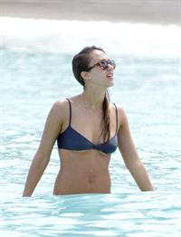 Jessica Alba bikini candids in St. Barts 4/6/13 