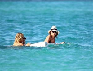 Jessica Alba bikini candids in St. Barts 4/6/13 