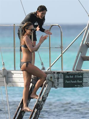 Jessica Alba bikini candids in St. Barts 4/6/13 