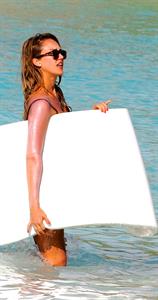 Jessica Alba bikini candids in St. Barts 4/6/13 