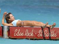 Jessica Alba  bikini candids in St. Barts 4/4/13 