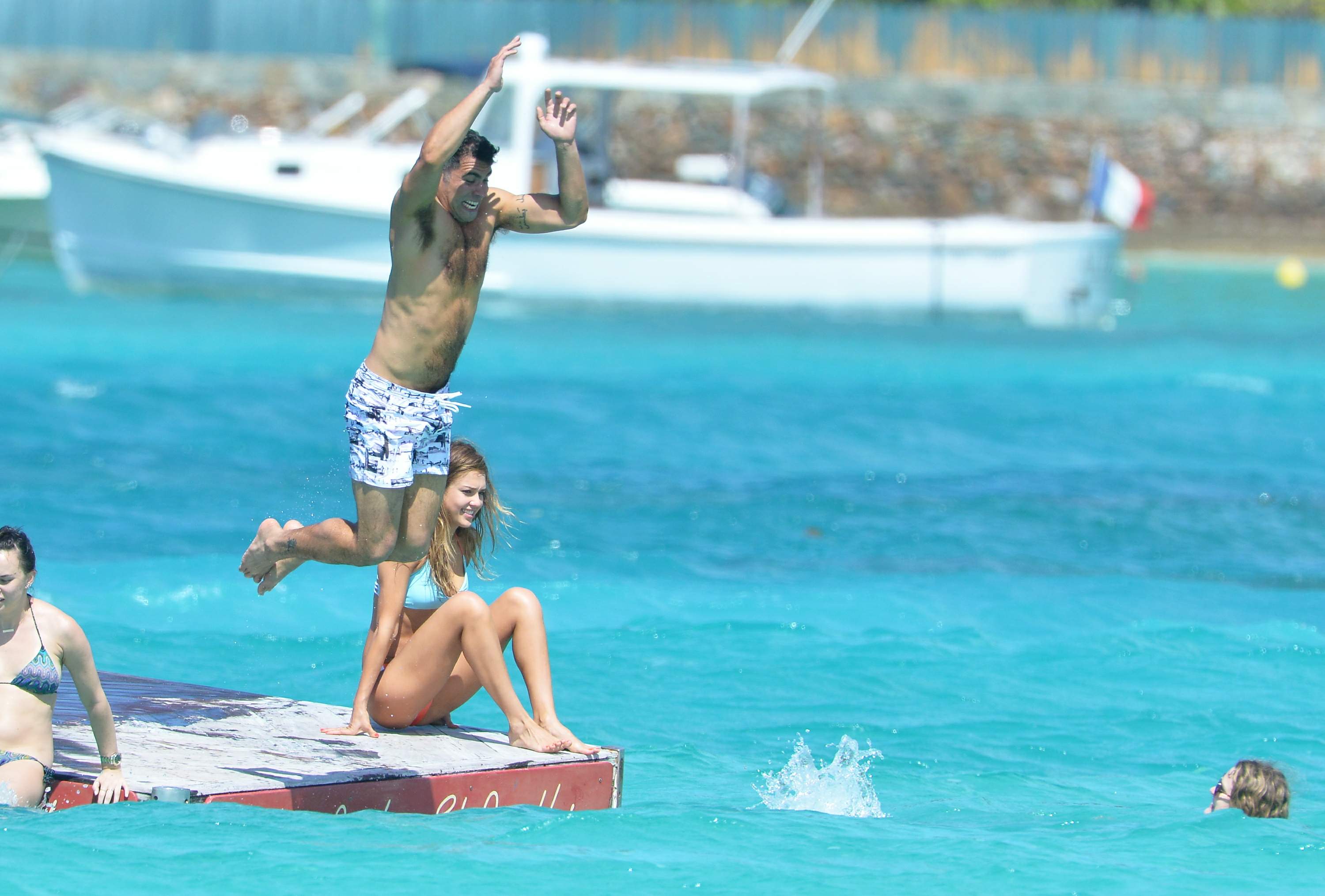 Jessica Alba  bikini candids in St. Barts 4/4/13 