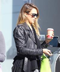 Jessica Alba Christmas shopping at Target in LA 12/20/12 