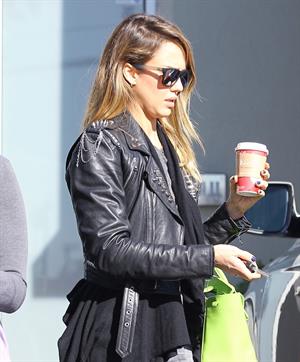 Jessica Alba Christmas shopping at Target in LA 12/20/12 