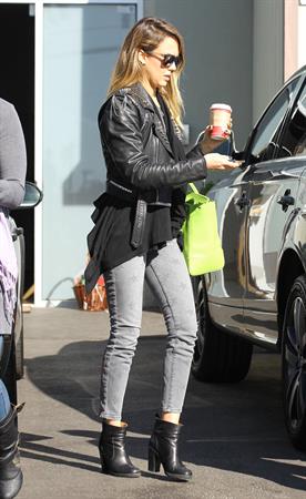 Jessica Alba Christmas shopping at Target in LA 12/20/12 