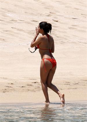 Eva Longoria at the beach in Puerto Rico - April 6, 2013