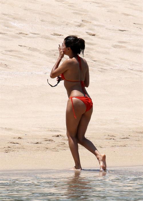 Eva Longoria at the beach in Puerto Rico - April 6, 2013
