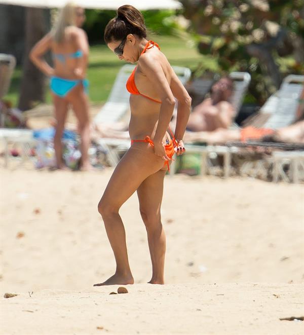 Eva Longoria at the beach in Puerto Rico - April 6, 2013
