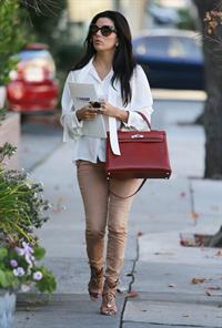 Eva Longoria out and about candids in Los Angeles, January 8, 2013 