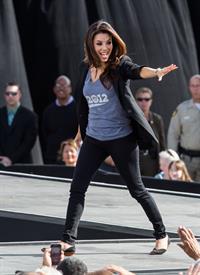 Eva Longoria Obama Campaigns In Nevada in Las Vegas - November 1, 2012
