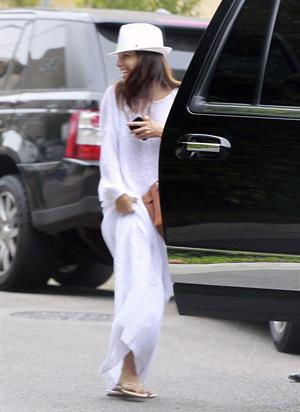 Eva Longoria heads to LAX, August 24, 2012