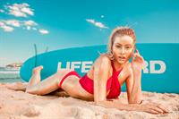 Simone Holtznagel in a bikini