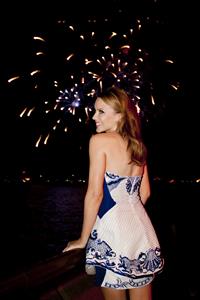 Kylie Minogue At the 9PM Family Fireworks 31.12.12 
