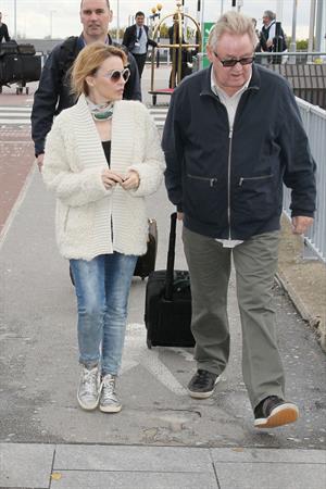 Kylie Minogue Heathrow Airport in London - October 31, 2012