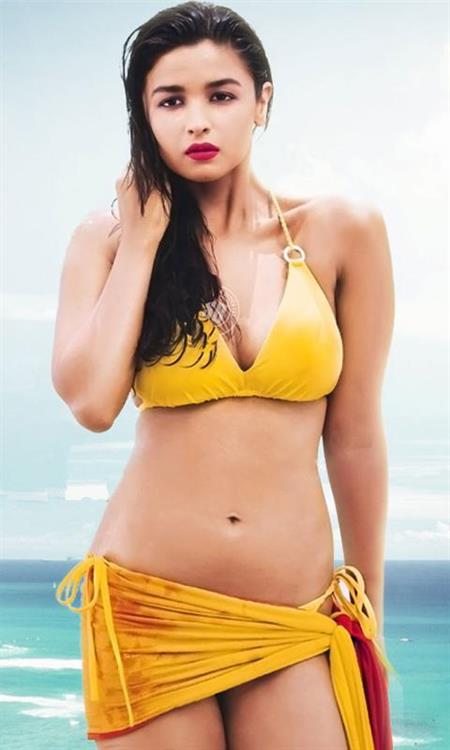 Alia Bhatt in a bikini