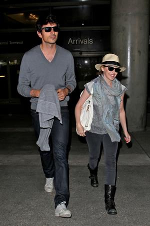 Kylie Minogue - LAX Airport in LA - June 9, 2012