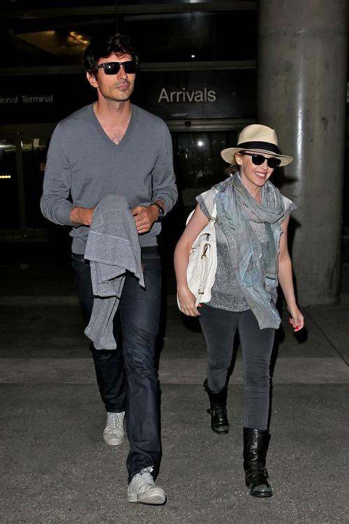 Kylie Minogue - LAX Airport in LA - June 9, 2012