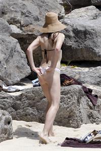 Charlotte Gainsbourg in a bikini - ass