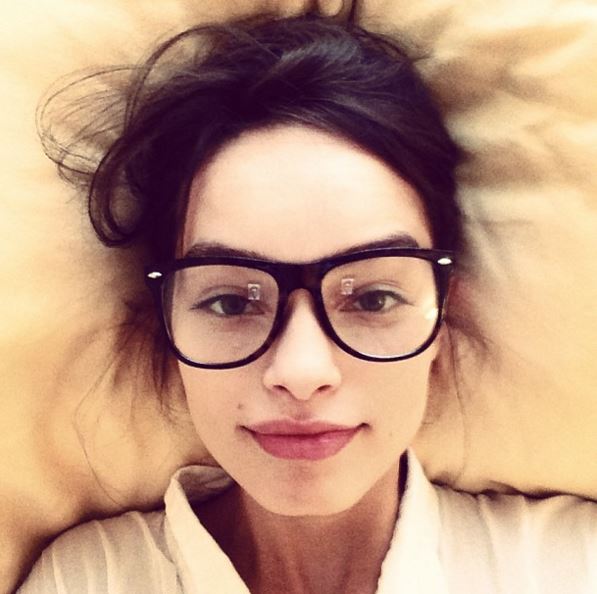 Luma Grothe taking a selfie