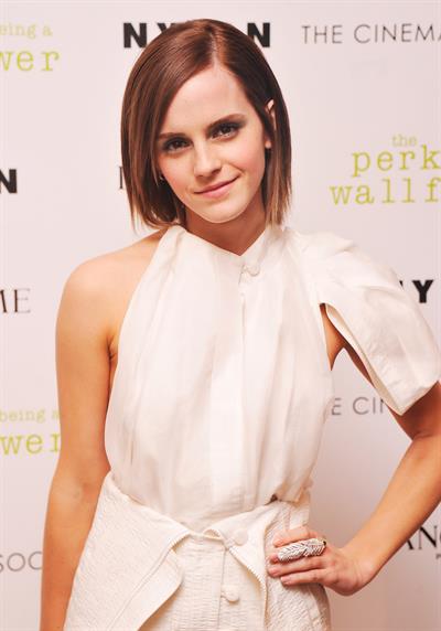 Emma Watson - The Cinema Society special screening in New York City September 13, 2012 