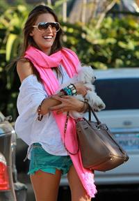 Alessandra Ambrosio at the Country Mart in Malibu on May 28, 2011