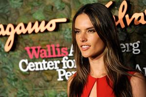 Alessandra Ambrosio Wallis Annenberg Performing Arts Gala in Beverly Hills, October 17, 2013 