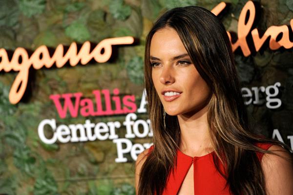 Alessandra Ambrosio Wallis Annenberg Performing Arts Gala in Beverly Hills, October 17, 2013 