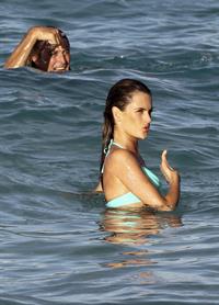 Alessandra Ambrosio Victoria's Secret photoshoot in St. Barts 1/31/13 