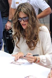 Alessandra Ambrosio Philips Satin Perfect Fashion and Beauty Event March 23, 2012 