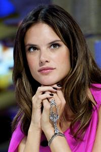 Alessandra Ambrosio on El Hormiguero tv show in Madrid 05.03.2012 