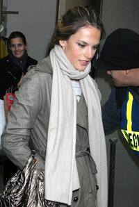 Alessandra Ambrosio opening of the Victoria Secret Lexington avenue flagship store in New York City