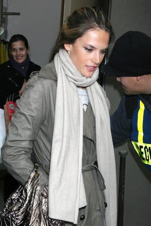 Alessandra Ambrosio opening of the Victoria Secret Lexington avenue flagship store in New York City