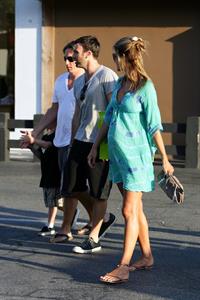 Alessandra Ambrosio shopping at Planet Blue in Malibu