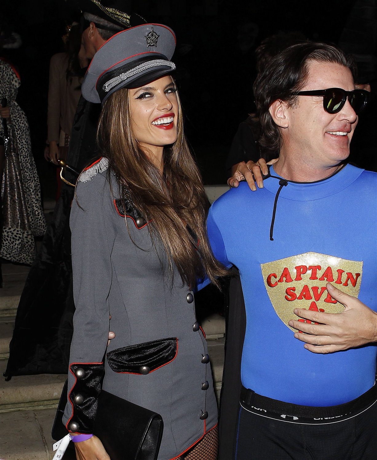 Alessandra Ambrosio at a Halloween party in Beverly Hills 10/26/12 