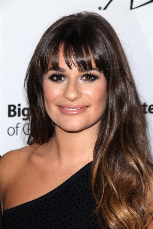 Lea Michele Big Brother Big Sisters of LA Stars Gala in Beverly Hills Oct 26, 2012 