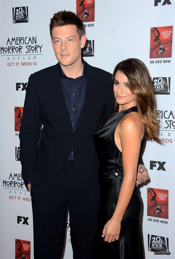 Lea Michele FST American Horror Story Asylum premiere in LA 10/13/12 