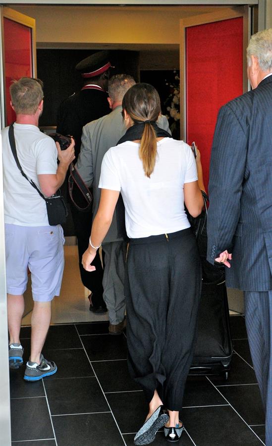 Lea Michele  departs LA airport 9/21/12 