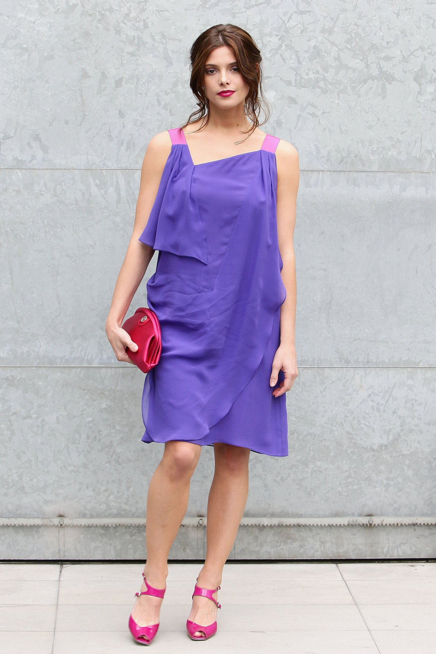 Ashley Greene at Giorgio Armani Milan Fashion Week Autumn Winter 2010 Show on February 27, 2010 